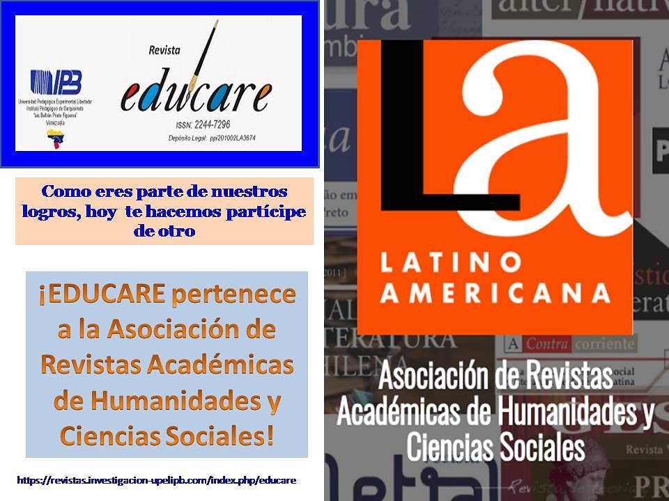 EDUCARE pertenece a la Asociación de Revistas Académicas de Humanidades y Ciencias Sociales